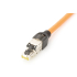 Wtyk modularny RJ45  kat.6A 10GbE PoE+ ekranowany beznarzędziowy zamykany AWG 27-22 Digitus DN-93631