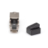 Wtyk modularny RJ45  kat.6A 10GbE PoE+ ekranowany beznarzędziowy metalowy łamany AWG 27-22 Digiitus DN-93636