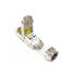 Wtyk modularny RJ45  kat.6A 10GbE PoE+ ekranowany beznarzędziowy metalowy AWG 27-22 Digiitus DN-93638