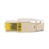 Wtyk modularny RJ45  kat.6A 10GbE PoE+ ekranowany beznarzędziowy metalowy AWG 27-22 Digiitus DN-93638