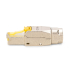 Wtyk modularny RJ45  kat.6A 10GbE PoE+ ekranowany beznarzędziowy metalowy AWG 27-22 Digiitus DN-93638