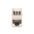 Moduł keystone RJ45 kat. 8.1 ekranowany beznarzędziowy Digitus DN-93816