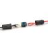 Adapter RJ45/RJ45 przelotka 1:1 kat. 6A ekranowany outdoor stopień ochrony IP68 Digitus DN-93905-OD