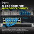 Switch Digitus DN-95334 x16 10/100/1000Mbps PoE+ 120W do szafy 10''