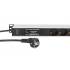 Listwa zasilająca pionowa 1U 9-gniazd 2m filtr EMI/RFI Digitus DN-95438