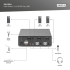 Przełącznik KVM DisplayPort 2-portowy Digitus DS-12851