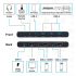 Przełącznik KVM HDMI 2x1 4K@60Hz 3x USB-A 3.1 Gen1 1x USB-C USB 3.1 Gen1 Digitus DS-12855