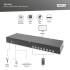 Przełącznik KVM HDMI 4K 8-portowy rack 19