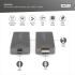 Transmiter bezprzewodowy USB-C -> HDMI 4K 30Hz zasięg do 30m Digitus DS-55324