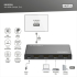 Przełącznik HDMI x3 4K/60Hz UHD HDR 18 Gbps HDCP 2.2 Digitus DS-55331