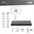 Przełącznik HDMI x5 8K/60Hz HDR 48 Gbps HDCP 2.3 Digitus DS-55334