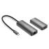Przedłużacz wideo USB-C - HDMI 4K@120Hz do 30m skrętka kat. 6  Digitus DS-55343