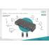 Przełącznik KVM HDMI 4K 2-portowy Digitus DS-12874