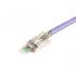 Wtyk modularny RJ45 8p8c przelotowy kat.5e 100szt ekranowany Ditgitus X-ML-5F-EZ