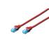 Patch cord UTP kat. 5e 0,5m szary Digitus DK-1512-005