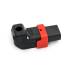 Złącze zasilania C13 IEC LOCK+ rozbieralne kątowe IEC-PA130100DBK