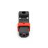 Złącze zasilania C13 IEC LOCK+ rozbieralne kątowe IEC-PA130100DBK