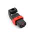 Złącze zasilania C13 IEC LOCK+ rozbieralne kątowe IEC-PA130100DBK