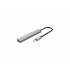 Hub USB-C -> USB 3.1 x3 czytnik microSD alu Orico AH-12F-GY-BP