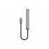 Hub USB-C -> USB 3.1 x4 aluminium 5 Gbps Orico AH-13-GY-BP