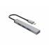 Hub USB-C -> USB 3.1 x4 aluminium 5 Gbps Orico AH-13-GY-BP