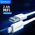 Kabel USB Lightning MFi 18W 1m Orico AL01-10-WH-BP