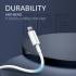 Kabel USB Lightning MFi 18W 1m Orico AL01-10-WH-BP