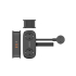 Listwa zasilająca 2-gniazda 2x USB-A 1x USB-C 20W 1,5m Orico AP3-2A2U1C-PRO-EU-BK czarna
