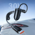 Ładowarka samochodowa PD 30W USB-C x2 z kablem spiralnym Orico DS-30-2C-BK-EP