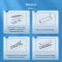 Obudowa SSD M.2 PCIe/NVMe USB 3.2 20Gbps USB C Orico M223C3-G4-GY-BP