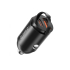 Ładowarka samochodowa PD 30W USB-C USB-A metalowa mini Orico MR-30-1A1C-BK-EP