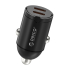 Ładowarka samochodowa PD 30W USB-C x2 metalowa mini Orico MR-30-2C-BK-EP