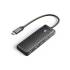 Hub USB-C -> USB-A x2 USB-C x2 PD 100 W Orico PAPW2AC-C3-015-BK-EP