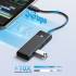 Hub USB-C -> USB 3.0 x4 czarny 5Gbps Orico PAPW4A-C3-015-BK-EP