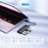 Hub USB 3.0 x4 czarny 5Gbps Orico PAPW4A-U3-015-BK-EP