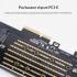 Karta PCI express na M.2 NVMe i M.2 SATA Orico PDM2-BP