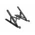 Podstawka pod laptop składana aluminium czarna Orico PFB-A24-BK-BP