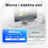 Adapter / karta sieciowa USB-C RJ45 10Gbps 0,3m Thunderbolt 5/4/USB4 Orico REA-10-SV-EP