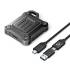 Obudowa SSD M.2 NVMe 2230 10Gbps USB-C metalowa wzmocniona Orico XAM2-G2-BK-BP