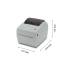 Drukarka etykiet termicznych 203dpi USB LAN RS-232 Qoltec 50243