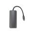 Hub USB-C -> USB 3.1 x3 USB-C PD HDMI 4K Qoltec 50381