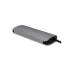 Hub USB-C -> USB 3.0 x1 Gigabit czytnik SD/micro SD HDMI Qoltec 50382