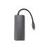 Hub USB-C -> USB 3.0 x1 Gigabit czytnik SD/micro SD HDMI Qoltec 50382