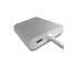 Hub USB-C -> USB 3.0 x1 plus VGA Gigabit PD 92W Qoltec 50410