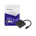 Adapter USB-C -> HDMI 4K + USB 3.0 A + USB-C 3.1 PD 100W Qoltec 50430 czarny