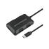 Hub USB-C 3.1 USB 3.0 x4 + USB micro żenski Qoltec 50502