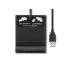 Czytnik USB do kart chipowych Qoltec 50636 + adapter USB-C