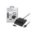 Czytnik USB do kart chipowych Qoltec 50636 + adapter USB-C