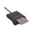Czytnik do kart chipowych SCR-0642 USB 2.0 + adapter USB-C Qoltec 50642