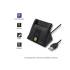 Czytnik do kart chipowych SCR-0643 USB 2.0 + adapter USB-C Qoltec 50643